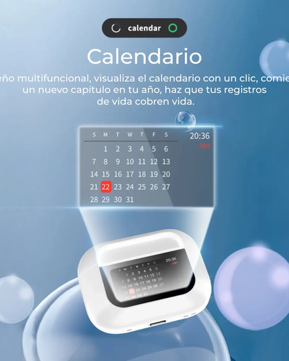 Audífonos Bluetooth con Pantalla Touch